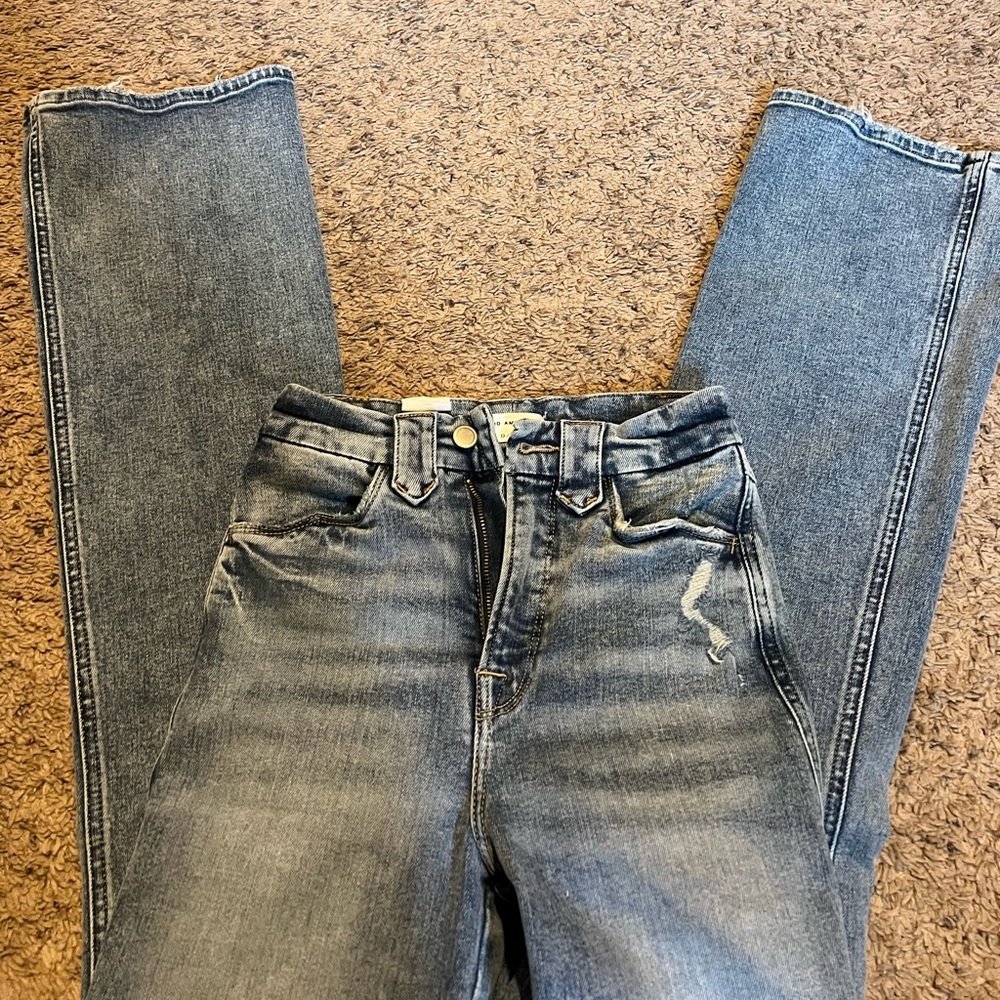 Good American women’s bootcut jeans size zero/25
